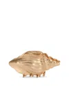 Cult Gaia Camilla Shell Claw Clip In Brushed Brown