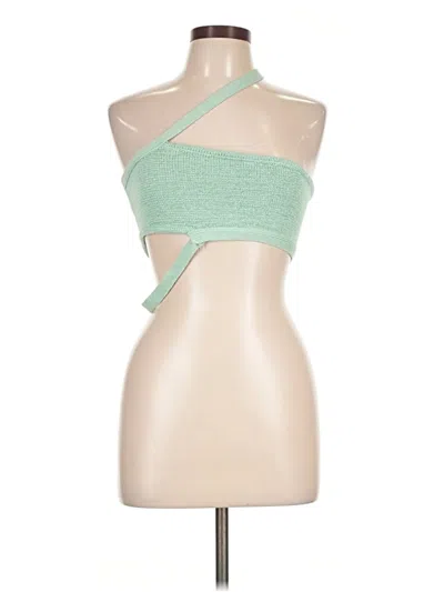 Pre-owned Cult Gaia Cardigan Sweater In Green