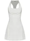 Cult Gaia Carey Mini Dress In Weiss