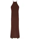 Cult Gaia Backless Dress Dress In Braun
