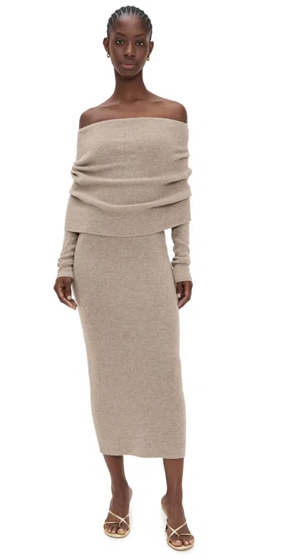 Cult Gaia Carline Dress Toast In Animal Print