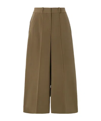Cult Gaia Caro Wide-leg Pants In Brown