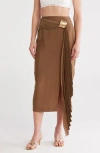 Cult Gaia Caroline Midi Skirt
