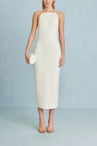 Cult Gaia Cassi Knit Dress In Off-white