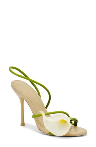 Cult Gaia Cassidy Calla Lily Slingback Sandal In Multi
