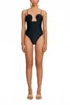 Cult Gaia Celia One-piece In Black In Black