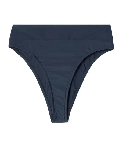 Cult Gaia Ceres Recycled Bikini Briefs In Blue