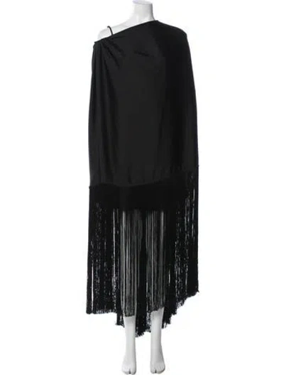 Pre-owned Cult Gaia Chain-link Accents Dress Set W/ Tags In Black