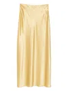 Cult Gaia Chantel Maxi Skirt In Gold