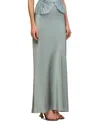 Cult Gaia Chantel Maxi Skirt In Green