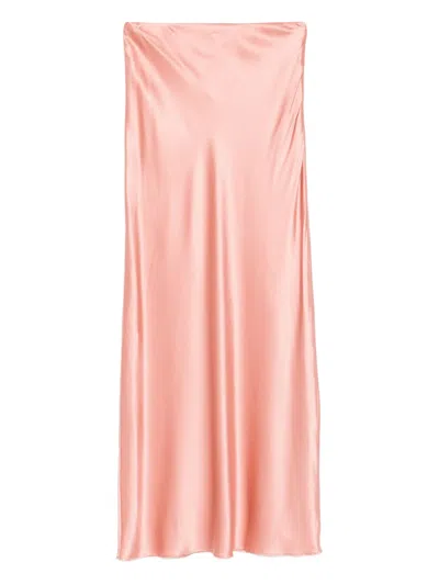 Cult Gaia Chantel Maxi Skirt In Pink