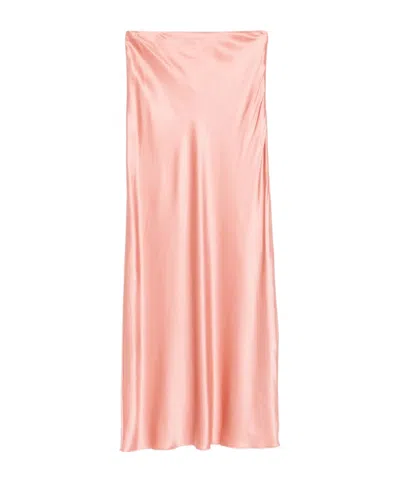 Cult Gaia Chantel Maxi Skirt In Pink