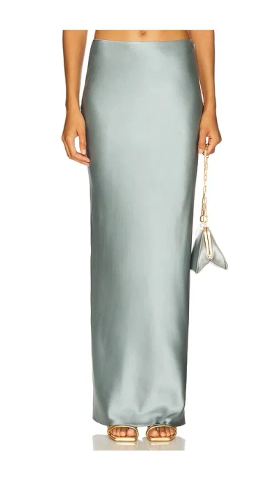 Cult Gaia Chantel Skirt In Celadon