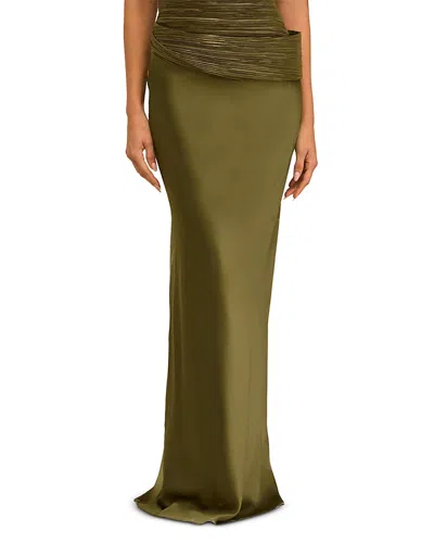 Cult Gaia Chantel Skirt In Green