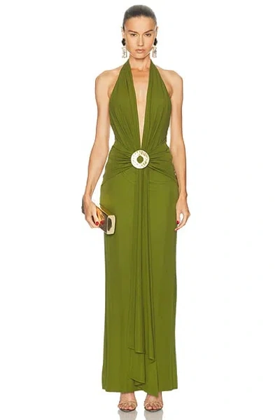 Cult Gaia Chi Dress In Green