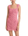 Cult Gaia Chimi Knit Dress In Purple