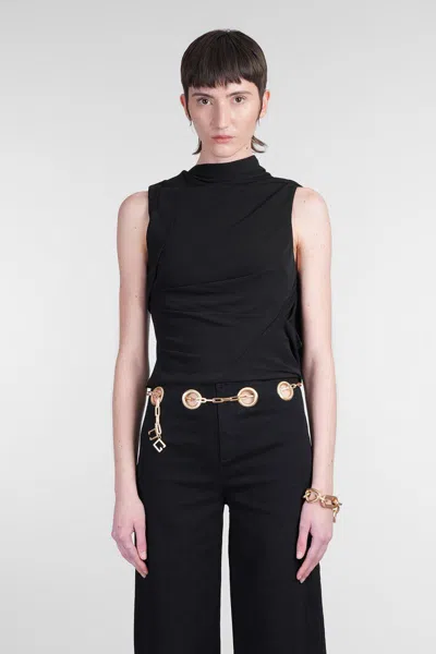 Cult Gaia Christian Topwear In Black