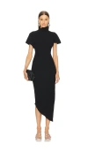 Cult Gaia Chrysta Knit Dress In Black