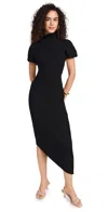 Cult Gaia Chrysta Knit Dress In Black