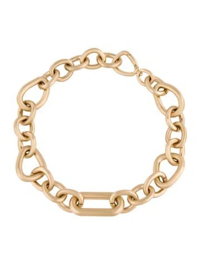Pre-owned Cult Gaia Chunky Reyes Link Necklace, 19.25" In Multi