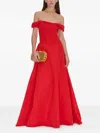 Cult Gaia Ciana Gown Dress In Red