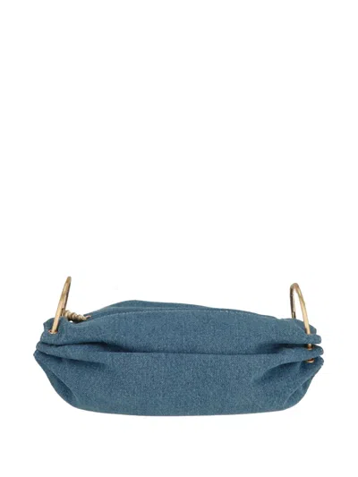 Cult Gaia Cinch Cross Body Bag In Blue