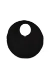 Cult Gaia Circular-design Shoulder Bag In Black