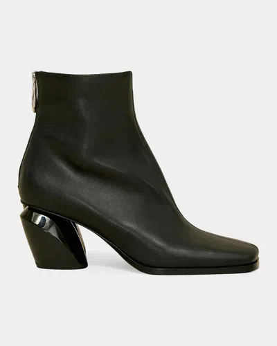 Cult Gaia City 65mm Leather Ankle Boots In Multi