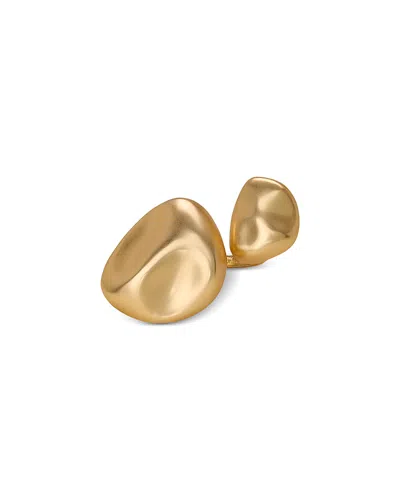 Cult Gaia Cleo Polished Cuff Ring In Gold