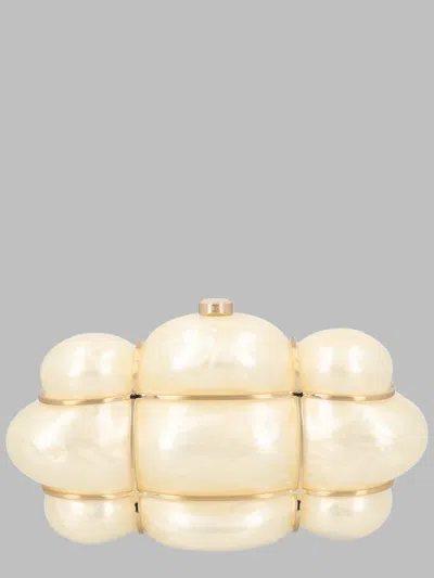 Cult Gaia Cloud Clutch Bag In Ivory