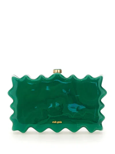 Cult Gaia Clutch Bag "paloma" In Green
