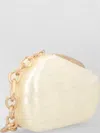 Cult Gaia Shell Clutch Bag With Chain Strap In Pattern