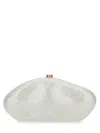 Cult Gaia The Caldera Clutch Bag In White