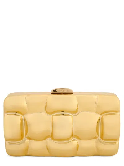 Cult Gaia Darcy Clutch In Shiny Gold