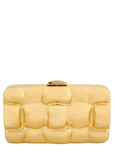 Cult Gaia Darcy Clutch In Shiny Gold
