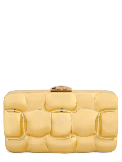 Cult Gaia Darcy Clutch In Shiny Gold