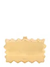 Cult Gaia Clutch Paloma In Gold