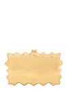 Cult Gaia Clutch Paloma In Gold