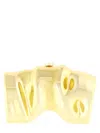 Cult Gaia Scrunch Clutch In Oro
