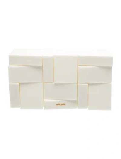 Pre-owned Cult Gaia Clutch In White