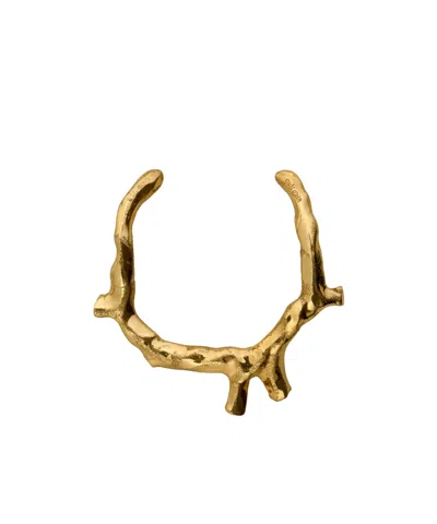 Cult Gaia Coral Neck Chain In Gold