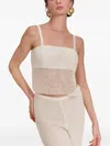 Cult Gaia Coralie Top In White