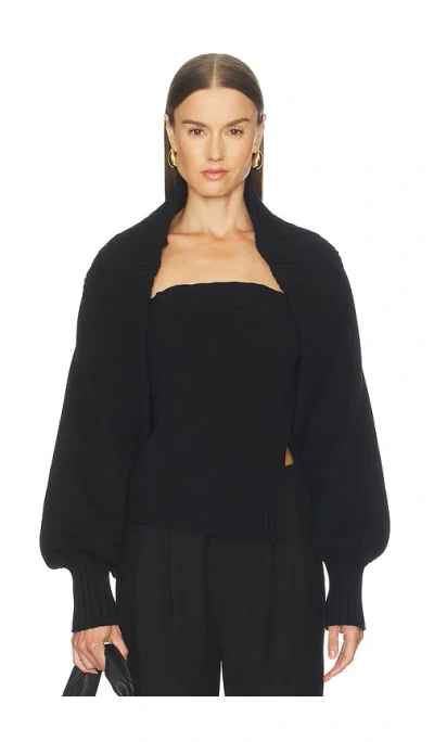 Cult Gaia Corey Cardigan In Black