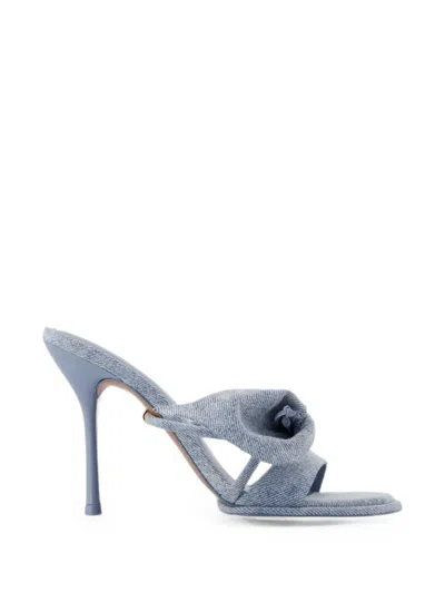 Cult Gaia Open-toe High-heeled Sandals In Blue