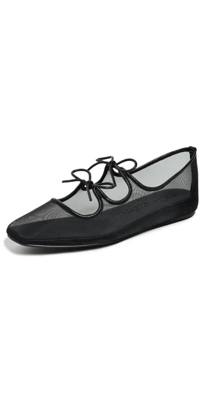 Cult Gaia Corinne Flats Black