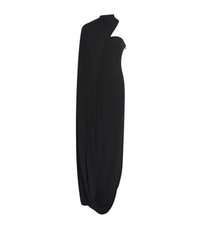 Cult Gaia Corsica Gown In Black