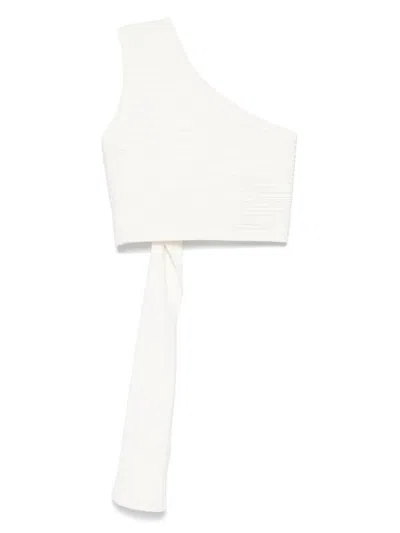 Cult Gaia Cotton Top In White