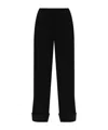 Cult Gaia Sudi Knit Trousers In Black