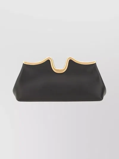 Cult Gaia Curved Clutch Bag Chain Strap