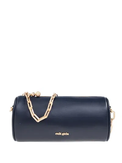 Cult Gaia Cylinder Chain Shoulder Bag In Blue